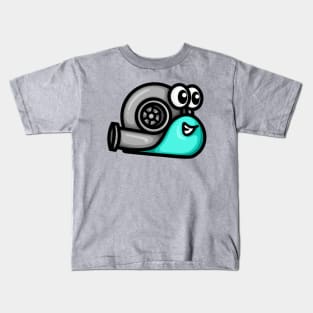 Turbo Snail Version 1 - Mint Kids T-Shirt